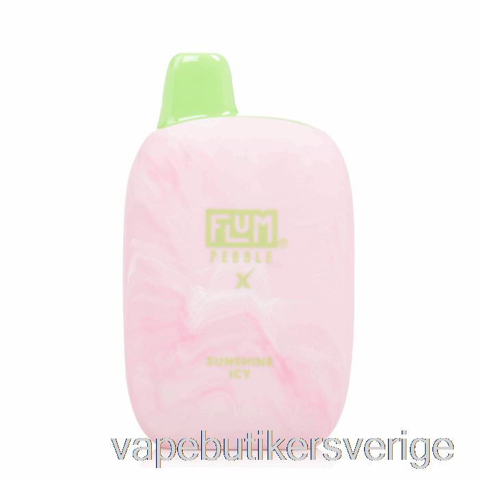 Vape Sverige Flum Pebble X 6000 Disponibel Solsken Isig